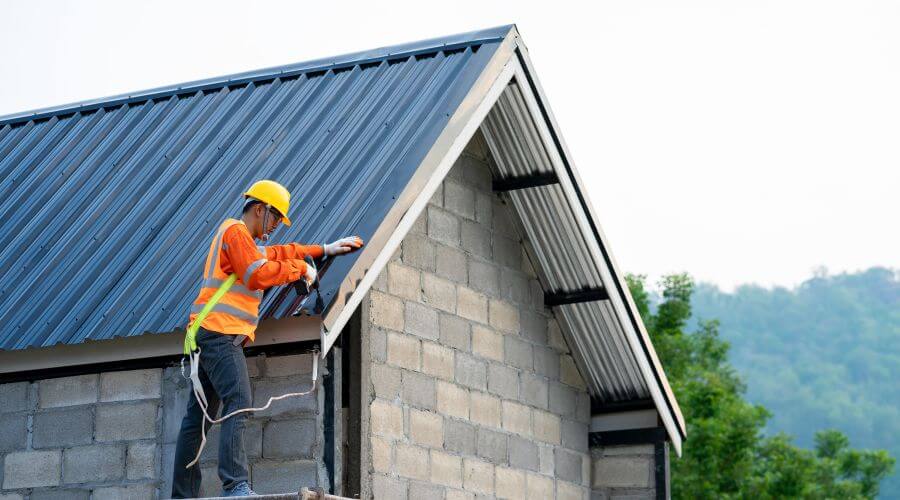 Professional metal roof installation in Blairsville, GA